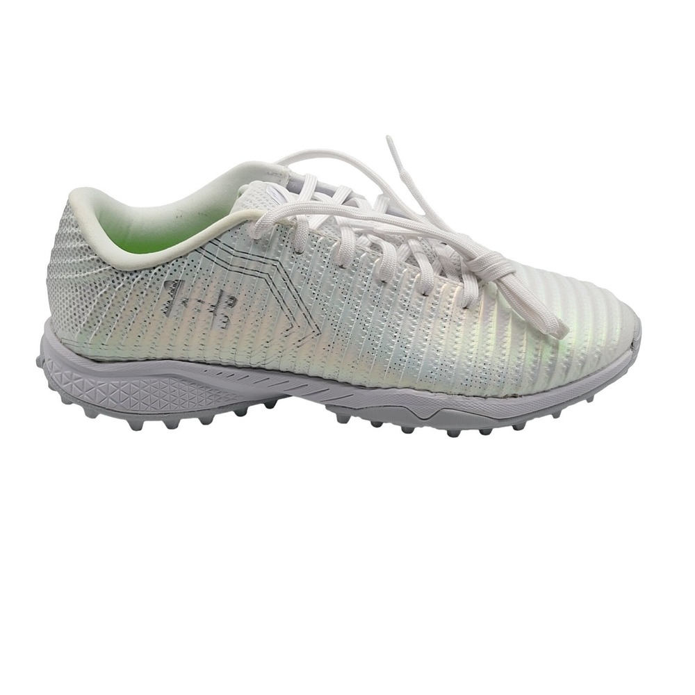 Under Armour Blur Pro‎ Turf Lacrosse Cleats White Men Size 11 Women 12.5 NWOB